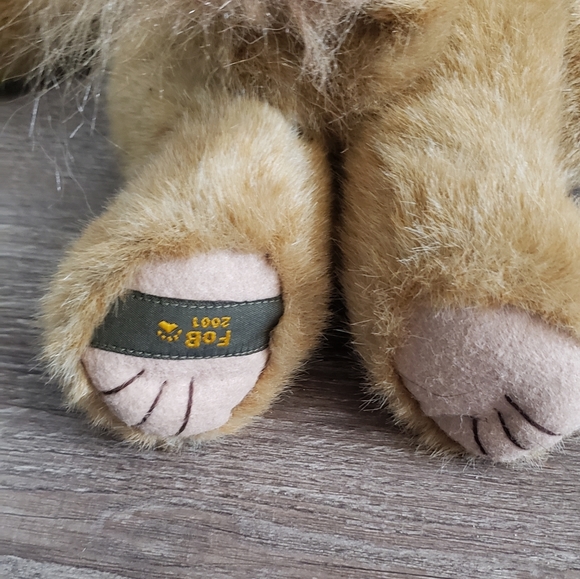 Boyds Bears - teddy bear in lion costume, wind up and plays music - Picture 6 of 7